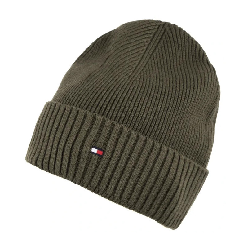 Tommy Hilfiger TH Flag Pima Cotton Beanie AM0AM12796 MT1 (TH1152-d) cap