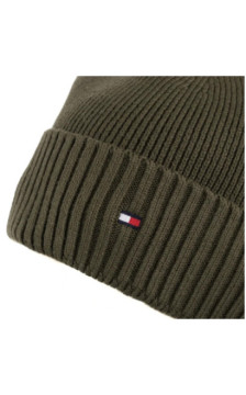 Tommy Hilfiger TH Flag Pima Cotton Beanie AM0AM12796 MT1 (TH1152-d) cap