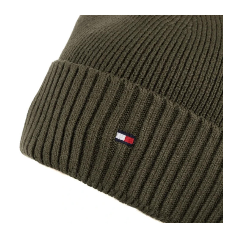 Tommy Hilfiger TH Flag Pima Cotton Beanie AM0AM12796 MT1 (TH1152-d) cap