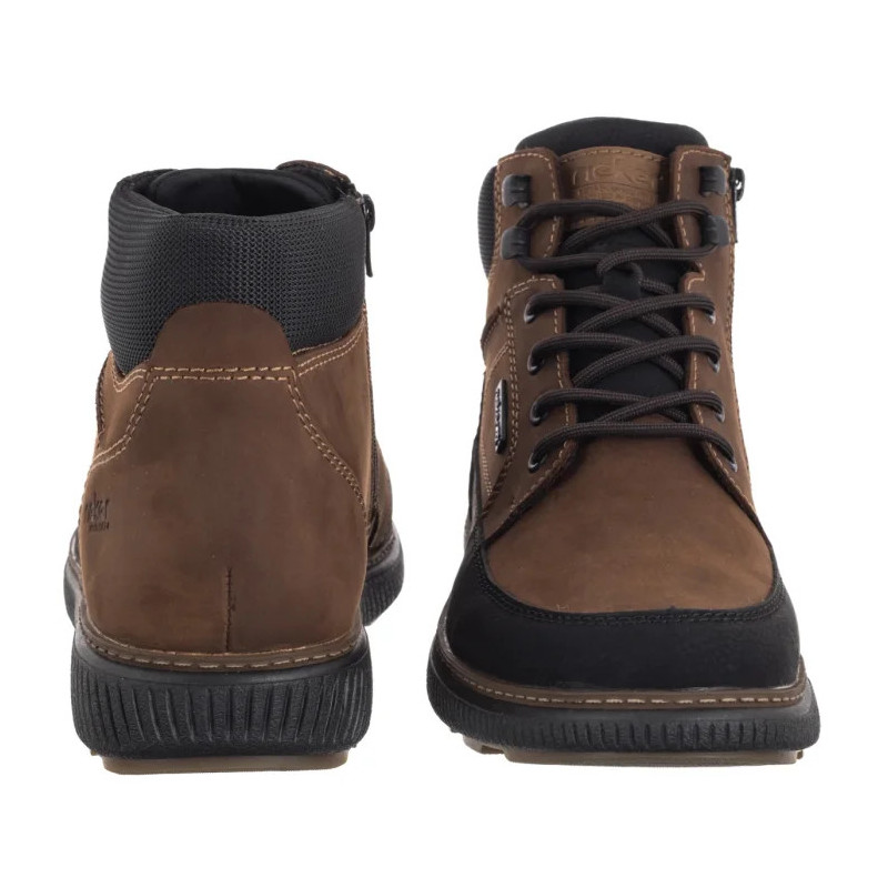 Rieker Brązowe B3331-22 Brown Combination (RI328-a) saapad