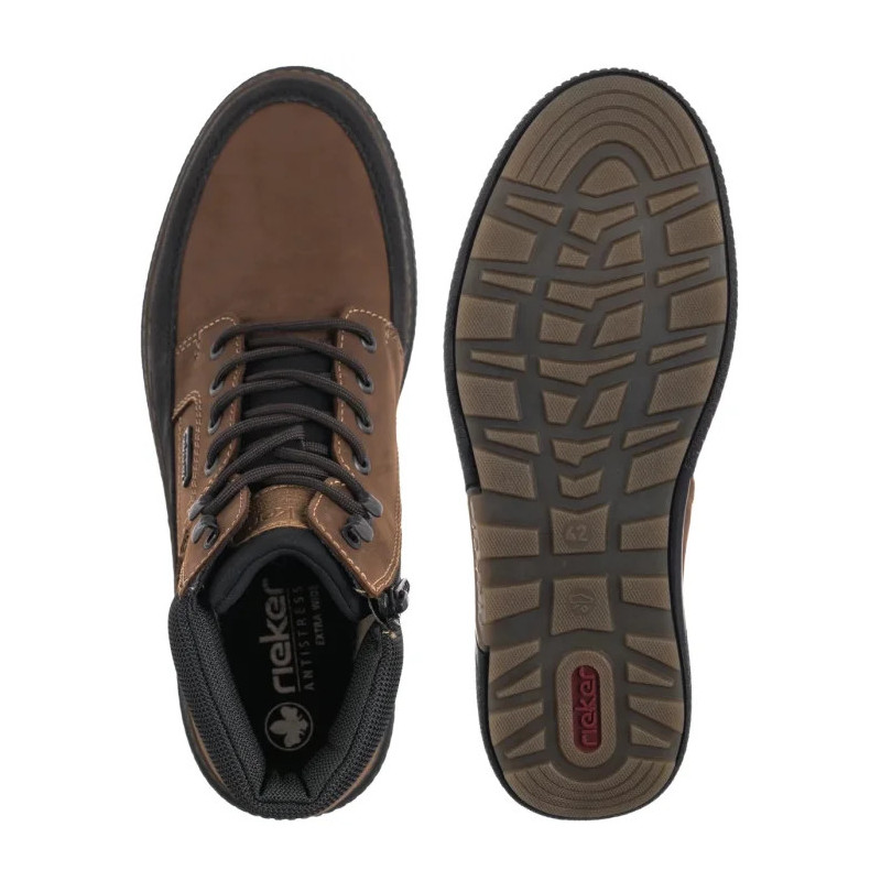 Rieker Brązowe B3331-22 Brown Combination (RI328-a) boots