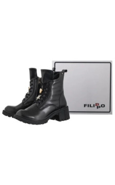 Filippo Czarne DBT7132/25 BK (FO203-a) kurpes
