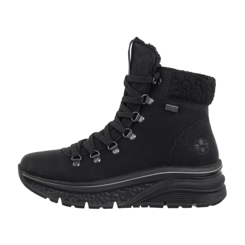 Rieker Czarne 48034-00 Black (RI329-a) kingad