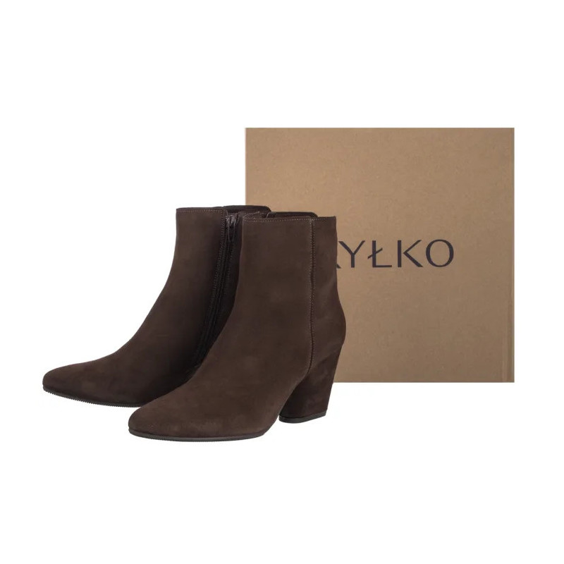 Ryłko Brązowe F7VN_T3 _6TJ (RY1173-a) shoes