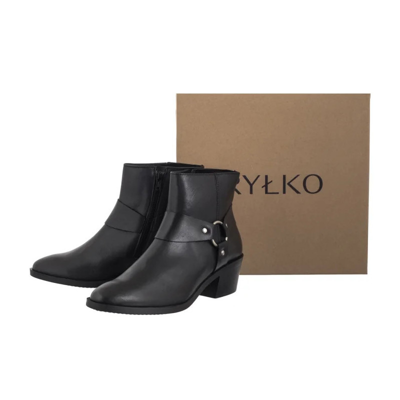 Ryłko Czarne 4WVI9_X_ _WD8 (RY1209-a) kurpes