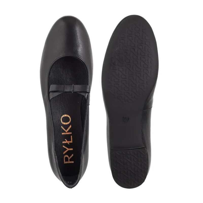 Ryłko Czarne 0UNM8___ _4JZ (RY1214-a) balerīnas