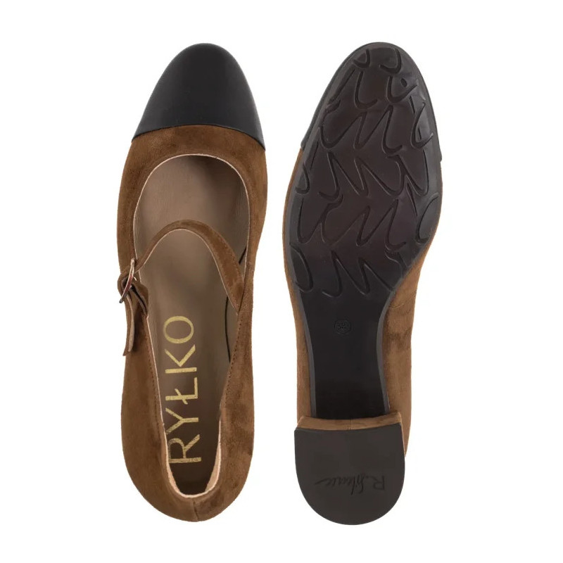 Ryłko Brązowe D3NI0_A_ _X59 (RY1218-a) kurpes