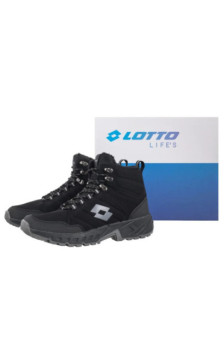 Lotto Ketcham Fur 2401210U 1116 Black/Grey (LO16-a) shoes