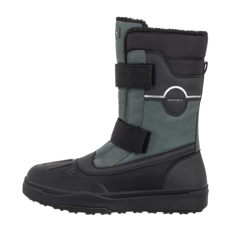 Geox J Bunshee Pg B Abx A Military/Black J46D8A 0MEFU C0498 (GE246-a) boots