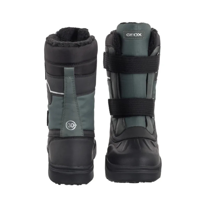 Geox J Bunshee Pg B Abx A Military/Black J46D8A 0MEFU C0498 (GE246-a) batai