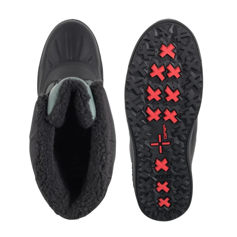 Geox J Bunshee Pg B Abx A Military/Black J46D8A 0MEFU C0498 (GE246-a) batai