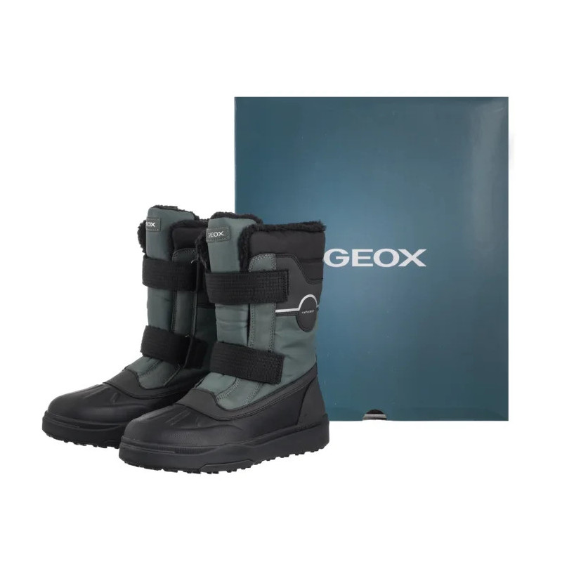 Geox J Bunshee Pg B Abx A Military/Black J46D8A 0MEFU C0498 (GE246-a) saapad