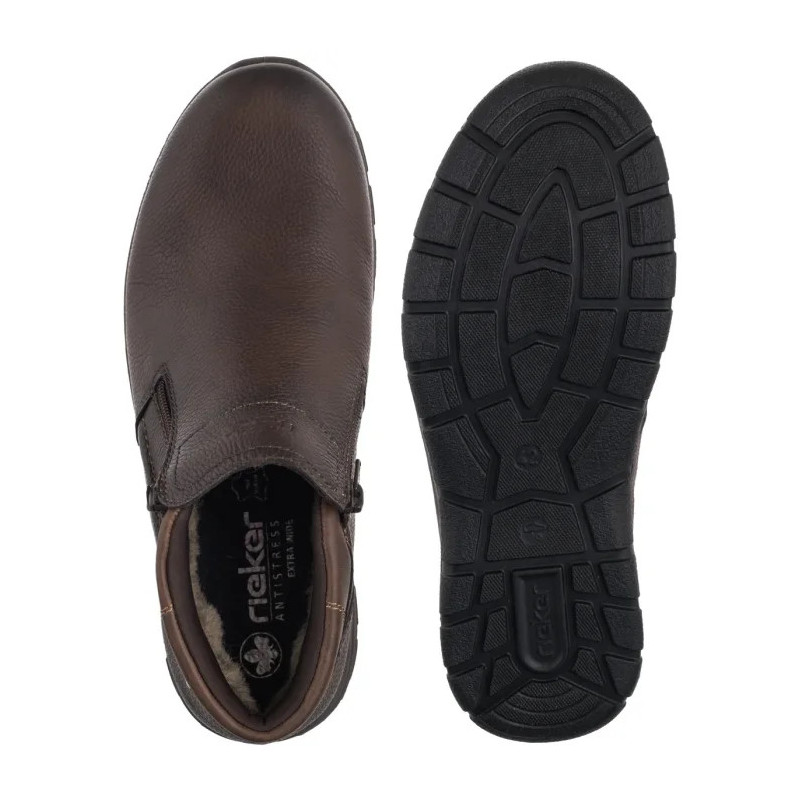 Rieker Brązowe 03657-25 Brown (RI330-a) žygio batai