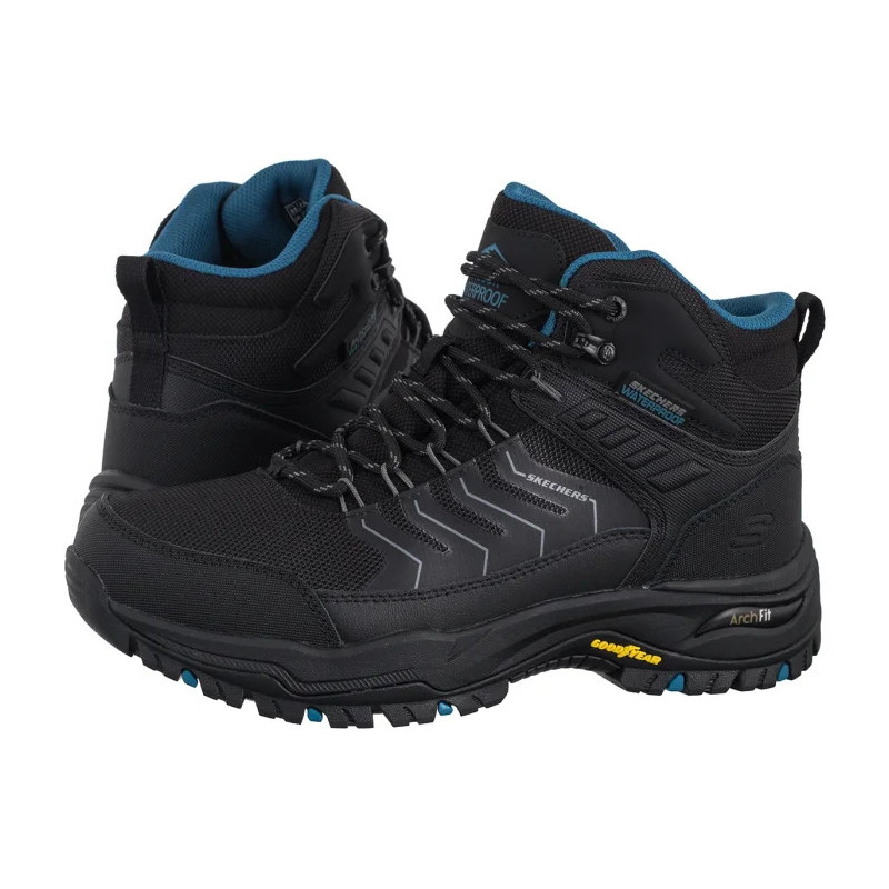 Skechers Arch Fit Dawson - Raveno Black 204634/BLK (SK298-a) batai
