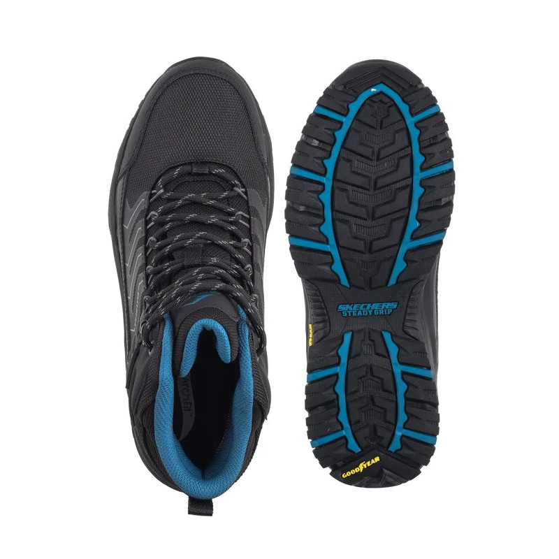 Skechers Arch Fit Dawson - Raveno Black 204634/BLK (SK298-a) batai