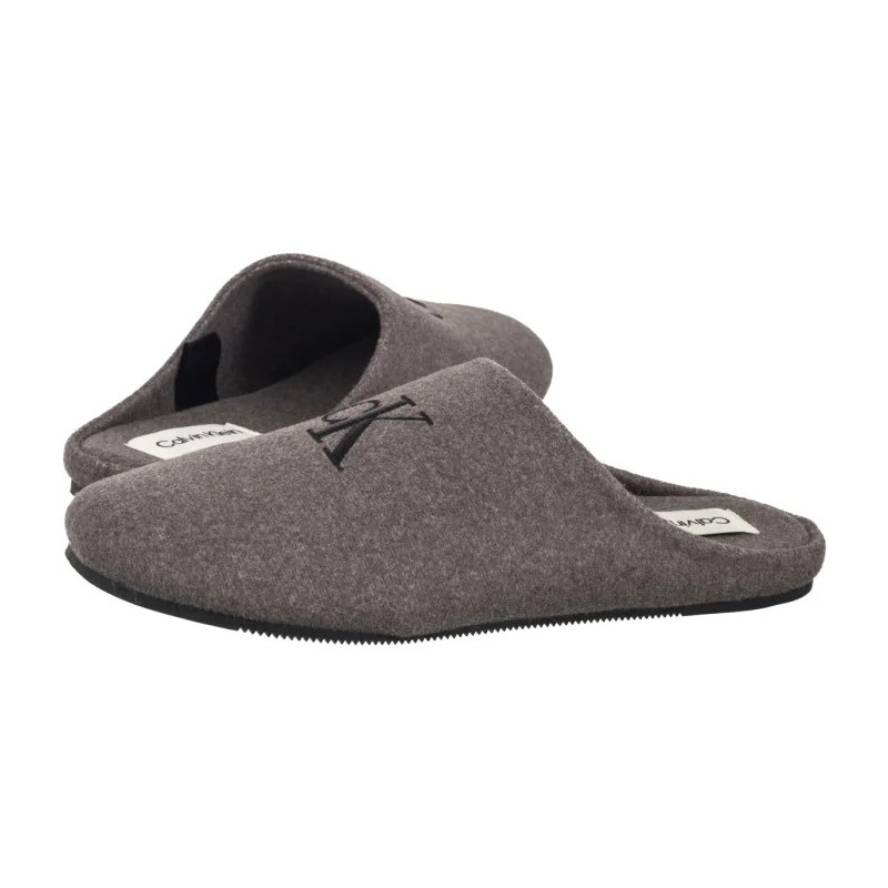 Calvin Klein Home Slipper Mule Granite Gray/Black HM0HM01931 PCG (CK703-a) čības