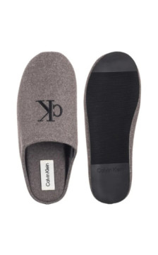 Calvin Klein Home Slipper Mule Granite Gray/Black HM0HM01931 PCG (CK703-a) čības
