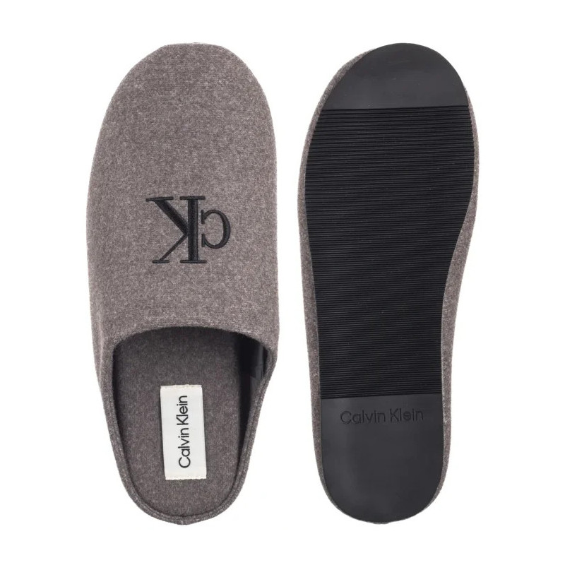 Calvin Klein Home Slipper Mule Granite Gray/Black HM0HM01931 PCG (CK703-a) slippers