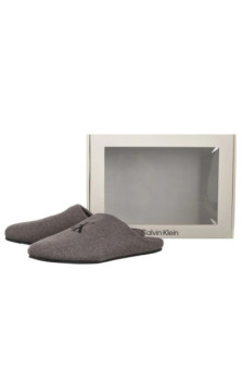 Calvin Klein Home Slipper Mule Granite Gray/Black HM0HM01931 PCG (CK703-a) čības