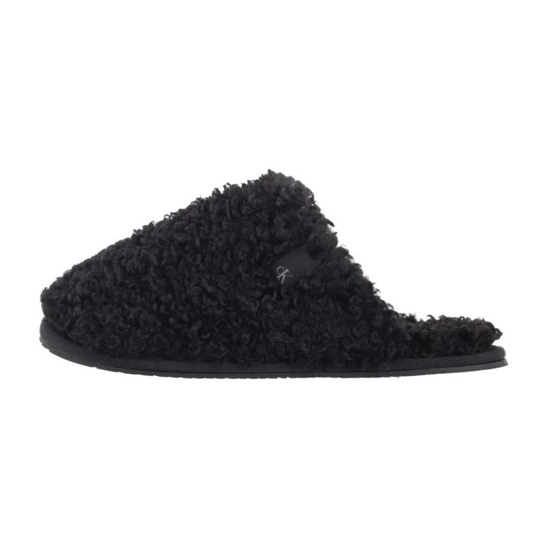 Calvin Klein Close Slipper Fur Black YW0YW01975 BEH (CK701-b) Moteriški batai/šlepetės