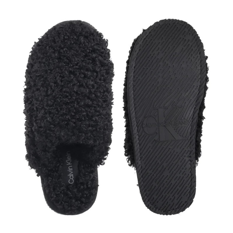 Calvin Klein Close Slipper Fur Black YW0YW01975 BEH (CK701-b) Naiste kingad/klappide klapid