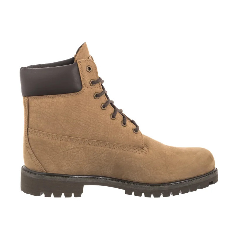 Timberland Premium 6 In Lace Waterproof MD Beige Nubuck W Dk 0A6G1R AFH (TI155-a) boots