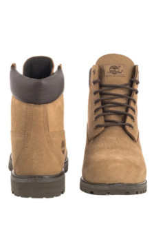 Timberland Premium 6 In Lace Waterproof MD Beige Nubuck W Dk 0A6G1R AFH (TI155-a) žygio batai