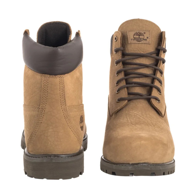 Timberland Premium 6 In Lace Waterproof MD Beige Nubuck W Dk 0A6G1R AFH (TI155-a) pārgājienu zābaki