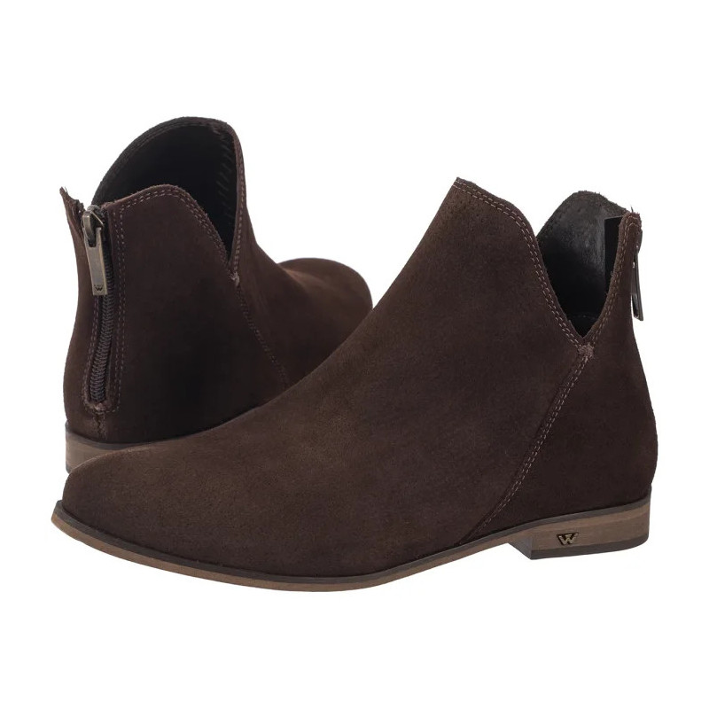 Wojas Ciemnobrązowe 55002-62 (WO79-c) shoes