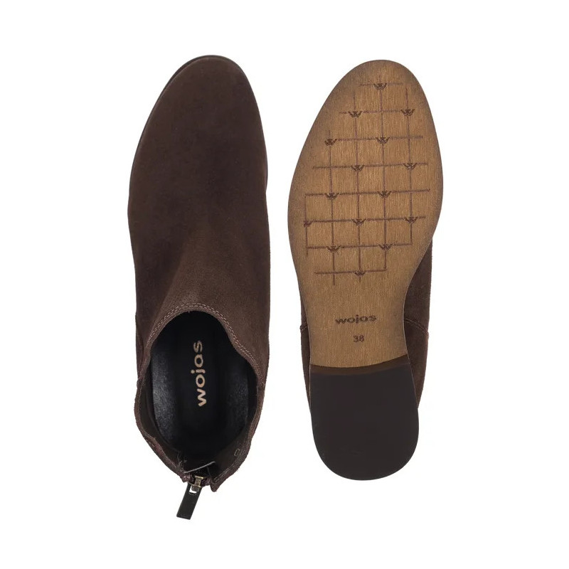 Wojas Ciemnobrązowe 55002-62 (WO79-c) shoes