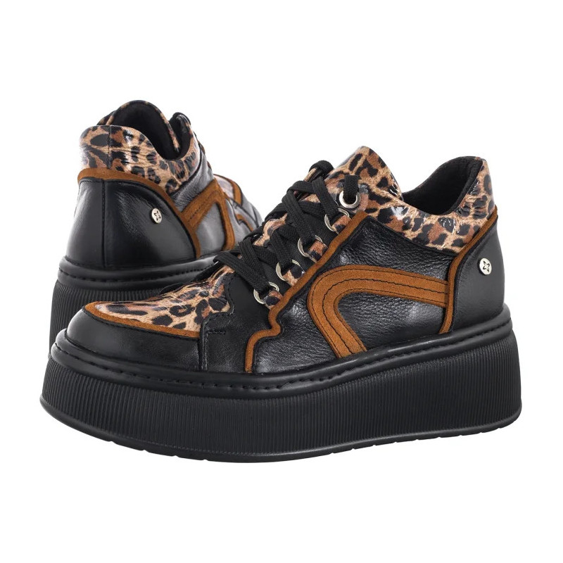 Maciejka Czarne/Leopard 07078-01/00-8 (MA1427-b) batai