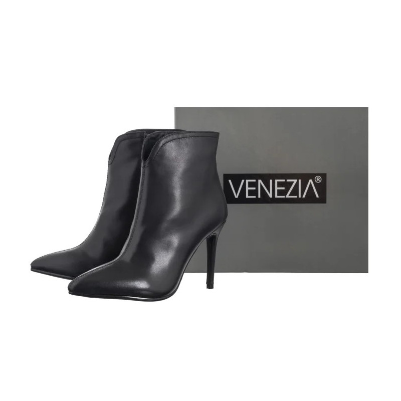 Venezia Czarne V428-00677-01BLA (VE875-a) kurpes