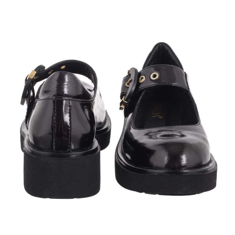 Venezia Czarne V473-01525-04BLA (VE877-a) balerīnas