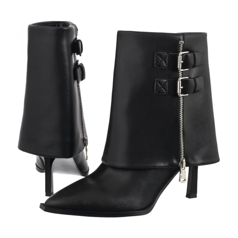 Venezia Czarne V408-00273-01BLA (VE878-a) kurpes