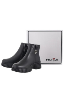 Filippo Czarne DBT7274/25 BK (FO205-a) kurpes