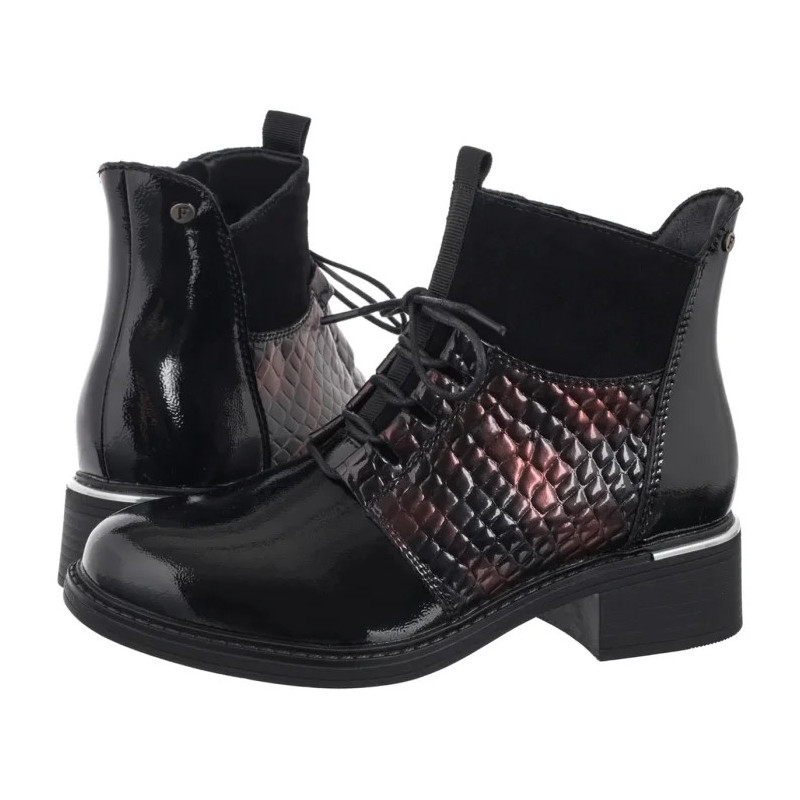 Filippo Bordowe DBT7275/25 BG (FO206-a) kurpes