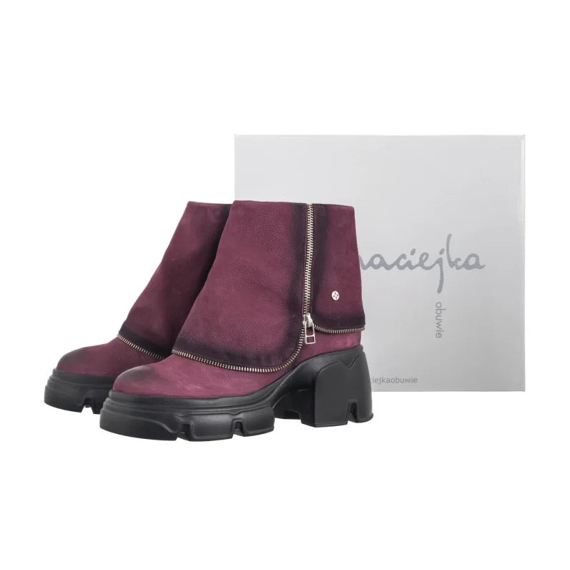 Maciejka Bordowe 07145-23/00-8 (MA1459-a) batai
