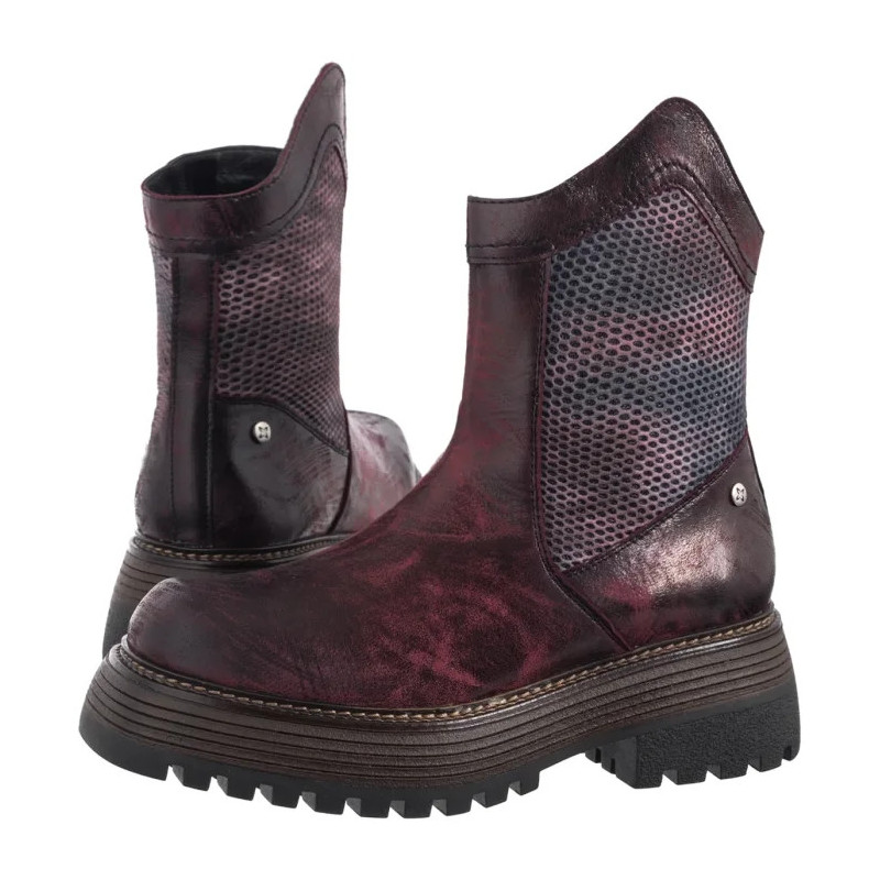 Maciejka Bordowe 07130-23/00-8 (MA1461-b) kurpes