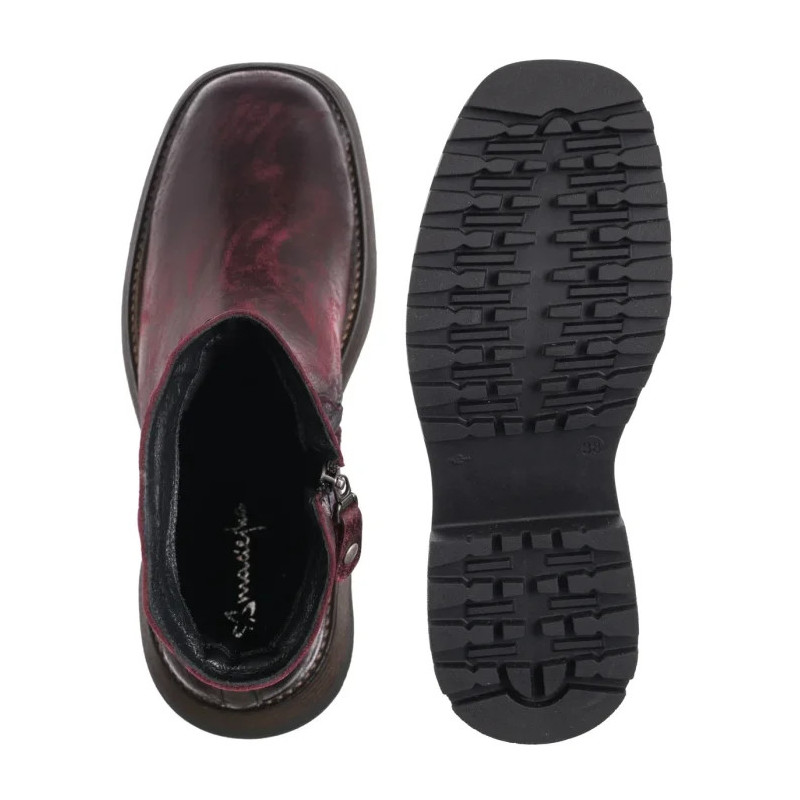 Maciejka Bordowe 07130-23/00-8 (MA1461-b) kurpes