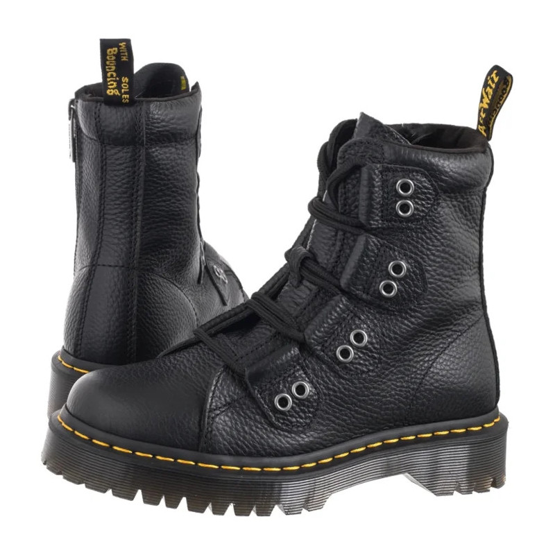 Dr. Martens 1460 Bex Ltt Milled Nappa Black 41750001 (DR108-a) batai