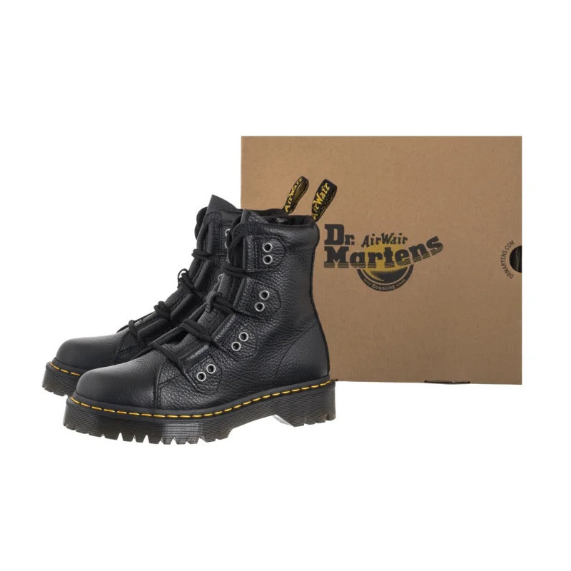 Dr. Martens 1460 Bex Ltt Milled Nappa Black 41750001 (DR108-a) batai