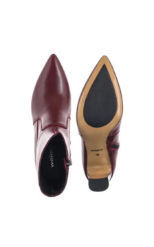 Wojas Bordowe 55316-55 (WO329-a) kurpes