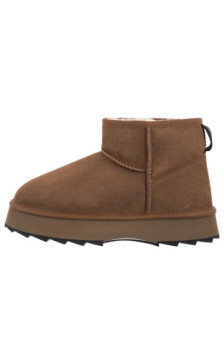 EMU Australia Sharky Micro Flatform Chestnut/Black W13304 (EM551-a) kurpes