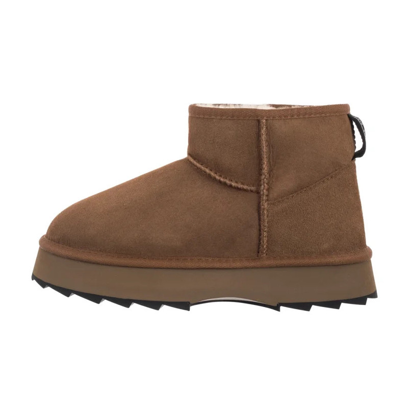 EMU Australia Sharky Micro Flatform Chestnut/Black W13304 (EM551-a) kingad