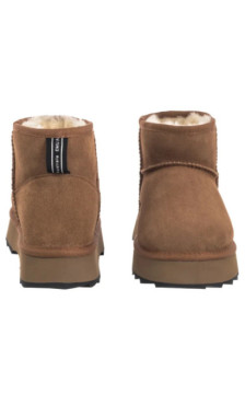 EMU Australia Sharky Micro Flatform Chestnut/Black W13304 (EM551-a) kurpes