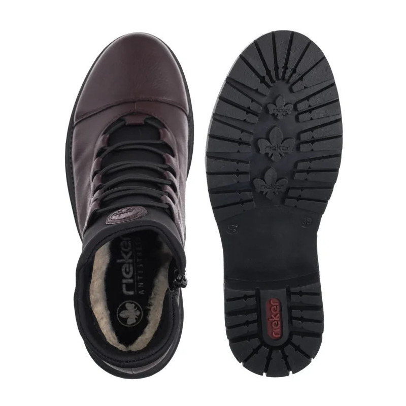 Rieker Czerwone Y3163-35 Red (RI39-e) kurpes