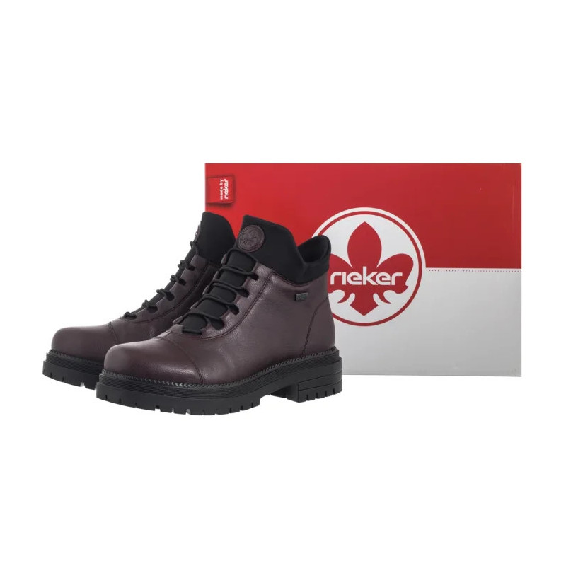 Rieker Czerwone Y3163-35 Red (RI39-e) kurpes