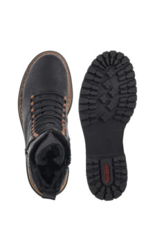 Rieker Czarne 72653-00 Black (RI334-a) batai