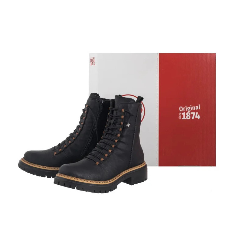 Rieker Czarne 72653-00 Black (RI334-a) batai