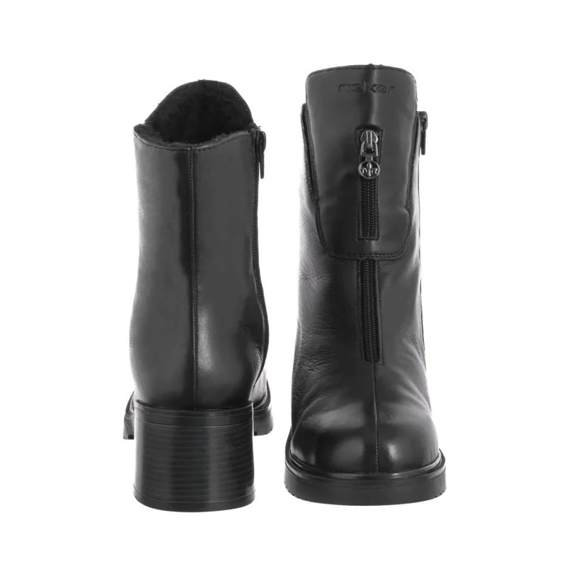 Rieker Czarne Y5255-00 Black (RI335-a) kurpes